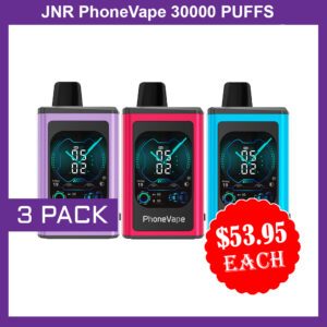 JNR PhoneVape – 3 PACK – 30000 PUFFS