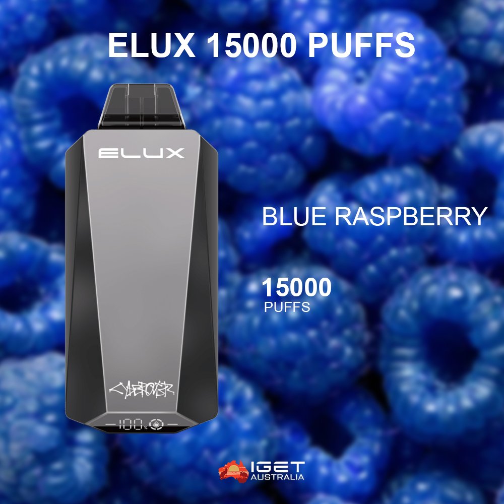 ELUX BLUE RASPBERRY – 15000 PUFFS