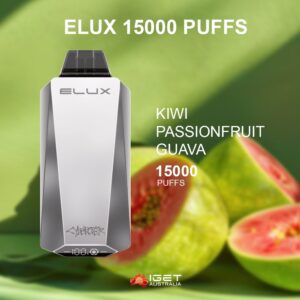 ELUX KIWI PASSIONFRUIT GUAVA – 15000 PUFFS