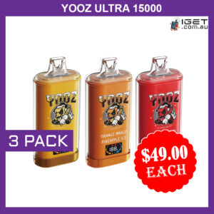 YOOZ ULTRA – 15000 PUFFS – 3 PACK