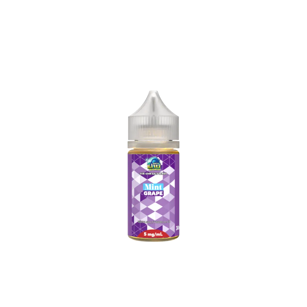 Mint Grape - Sub-Ohm Nicotine Salt E-liquid - Image 2