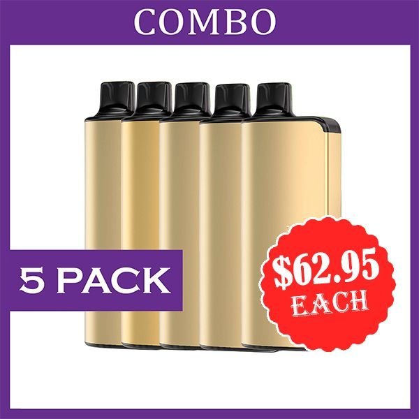 ALIBARBAR INGOT – 5 PACK- 9000 PUFFS