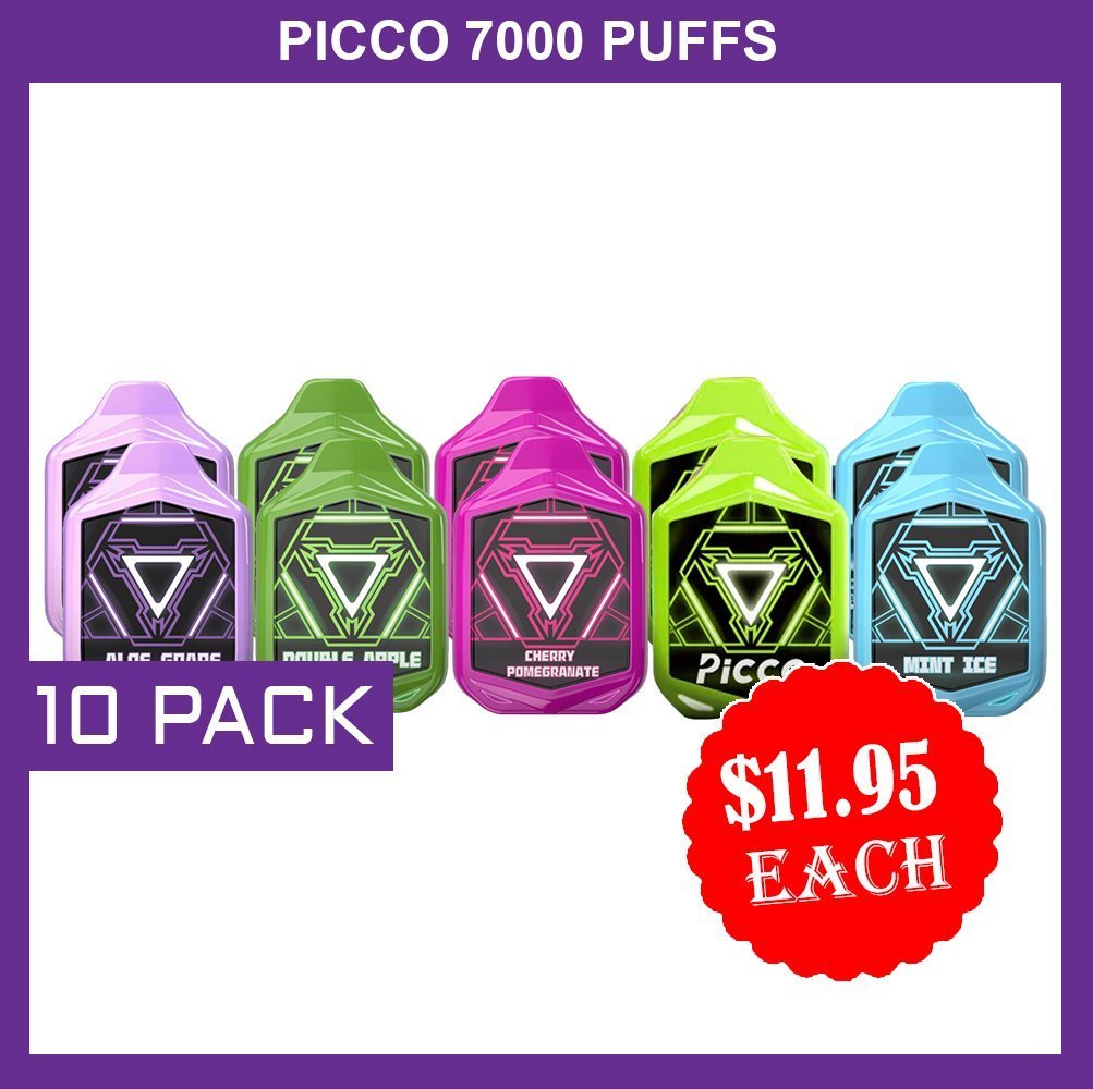 PICCO 7000 PUFFS – 10 PACK