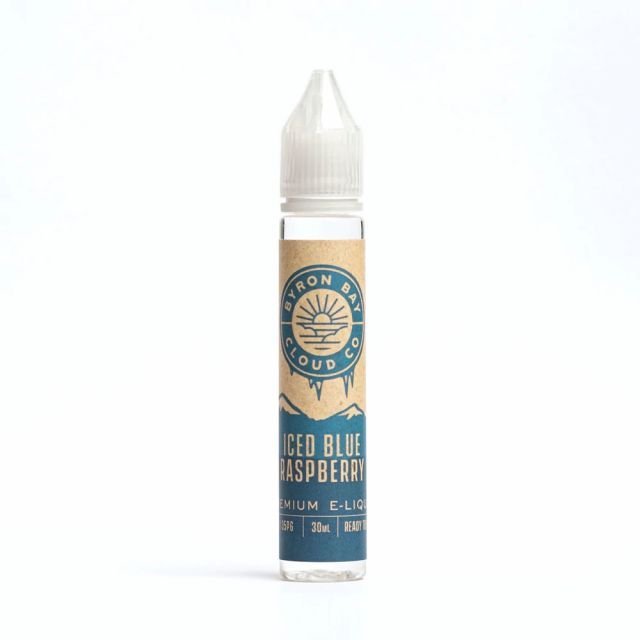 ICED BLUE RASPBERRY (30ML) – BYRON BAY CLOUD CO. ELIQUID